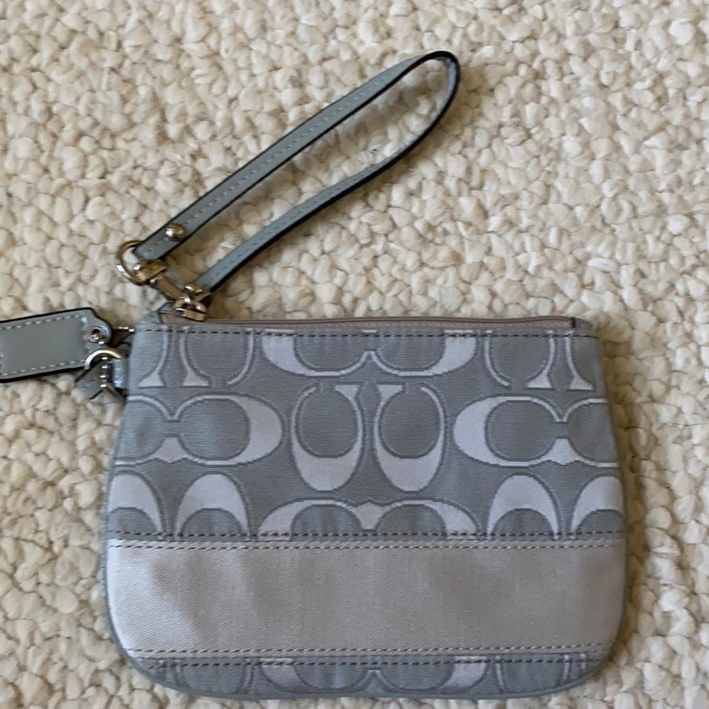 Small Coach Wristlet